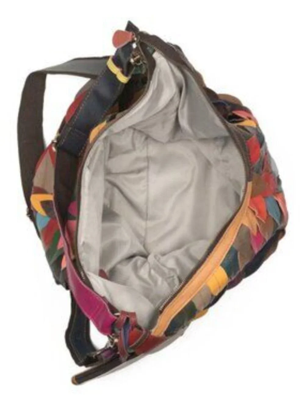 AMERILEATHER Leather Zoe Shoulder Bag - Picture 2 of 6